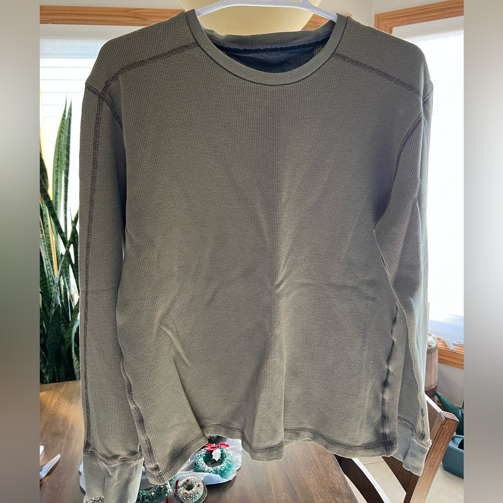 Banana Republic Green Thermal Shirt